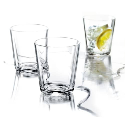 Set de 6 verres à eau  / 25 cl - Eva Trio - Transparent - Verre