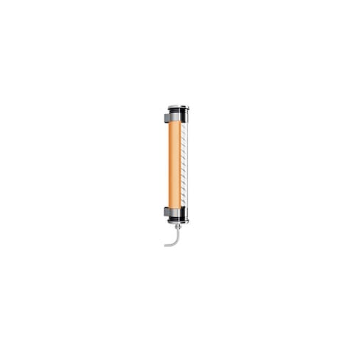 Applique salle de bains Elgar LED métal cuivre / Pour salle de bains - L 45 cm - SAMMODE STUDIO - Monture acier / lamelles Cuivre - Acier inoxydable, Aluminium anodisé, Polycarbonate