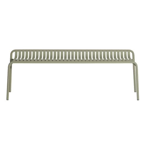 Banc Week-End métal vert / Aluminium - L 156 cm - Petite Friture - Vert Jade - Aluminium thermolaqué époxy