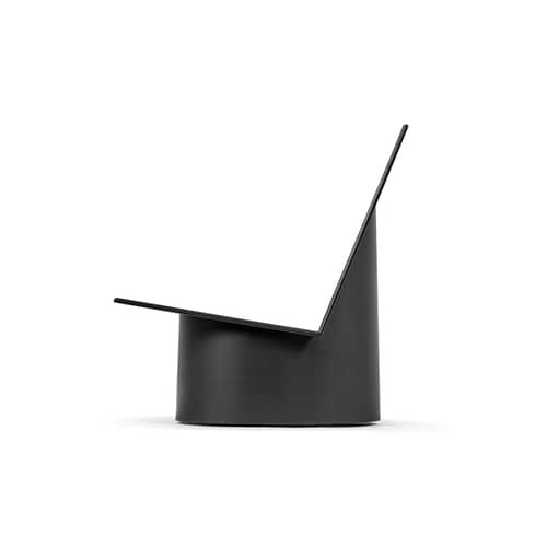 Fauteuil bas Valerie métal noir - Serax - Noir - Acier