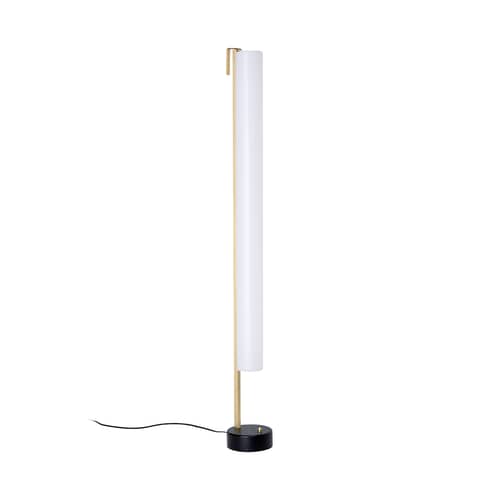 Lampadaire G54 / LED - Réédition 1959, Pierre Guariche - SAMMODE STUDIO - Blanc - Acier laqué, Laiton, PMMA