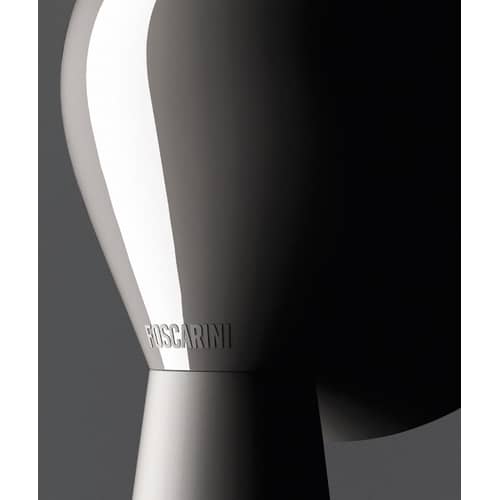 Lampe de table Binic plastique rose / Ionna Vautrin, 2010 - Foscarini - Rose brillant - ABS, Polycarbonate