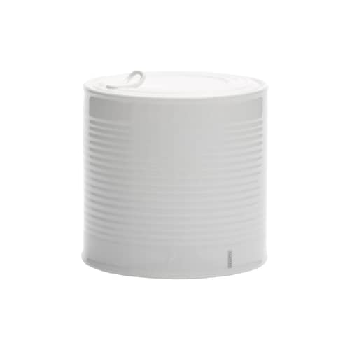 Boîte Estetico Quotidiano céramique blanc / Large - Ø 15 x H 15 cm - Seletti - A l\'unité / Blanc - Porcelaine