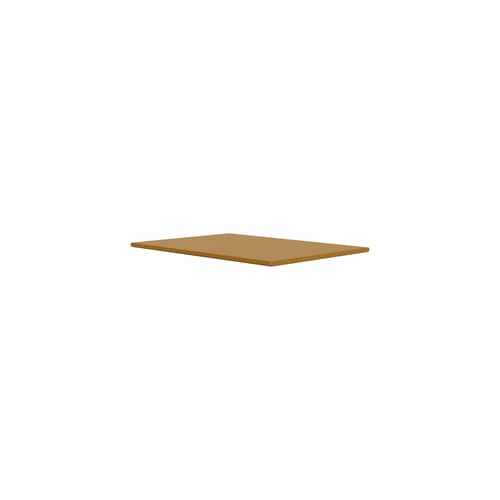 Accessoire  / Plateau supérieur pour un module Montana Mini - L 35 x P 25 cm - MONTANA - Ambre 142 - MDF laqué
