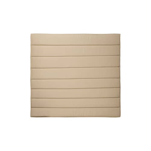  Accessory textile beige / Cushion for 2-seater Bench Dapple - Ferm Living - Cashmere beige - Foam, Outdoor fabric