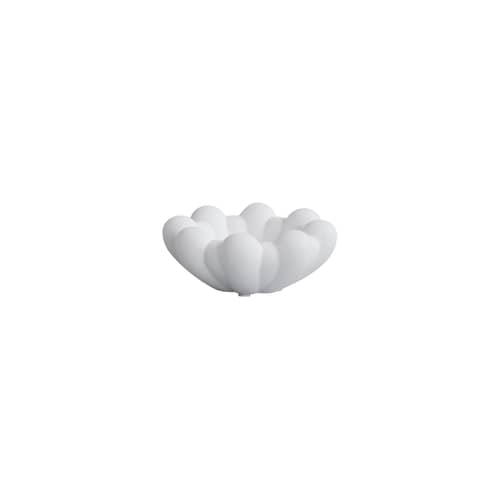 Bloom Mini Bowl ceramic white / Ø 15.5 x H 6 cm - 101 COPENHAGEN - White - Ceramic, Fibre-reinforced concrete
