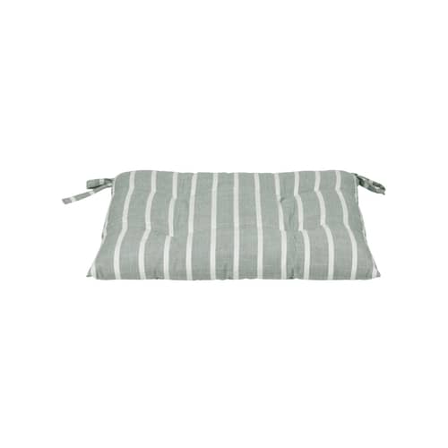 Coussin d\'assise Marta vert / 44 x 42 cm - BROSTE COPENHAGEN - Vert Agave - Coton