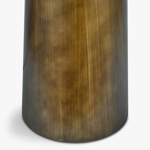 Olympe Floor lamp metal brown / Ø 52 cm - NV GALLERY - Patinated bronze - Iron