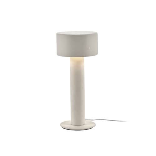 Lampe de table Clara 02 céramique blanc beige / Grès - Ø 14,5 x H 34,5 cm - Serax - n° 02/ Blanc - Grès