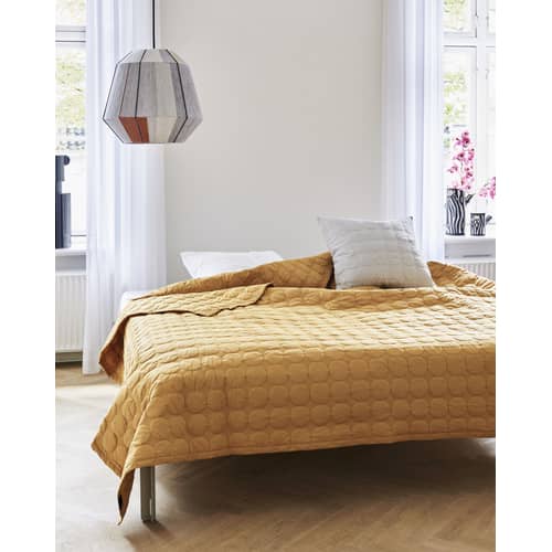 MÖBELZUBEHÖR Bonbon Large metall textil grau beige / Ø 50 cm – Handgewebte Wolle - Hay - Large / Erdfarben - Nylon, Stahl, Wolle