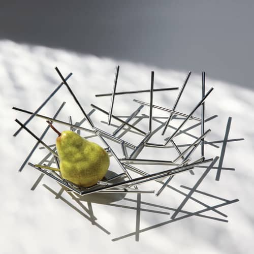 Alessi Blow up Basket - steel | Made In Design UK