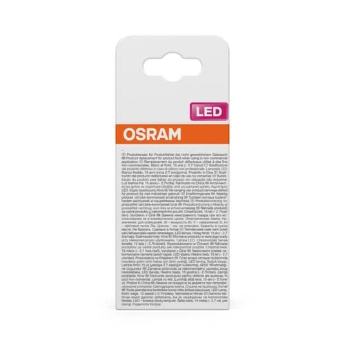 Classique A60 LED bulb E27 glass white Frosted / 11W (= 100W) - Cool White - Osram - Dépoli - Glass