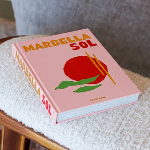 Livre Marbella Sol / Langue Anglaise - Editions Assouline - Marbella Sol - Lin, Papier
