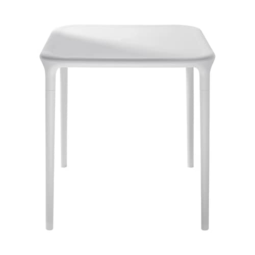 Table carrée Air-Table blanc / 65 x 65 cm - Jasper Morrison, 2001 - Magis - Blanc - Polypropylène
