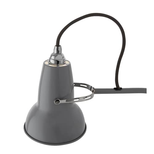 Original 1227 Mini Table lamp metal grey Fixed arm - H 52 cm - Anglepoise - Dove Grey - Cast iron, Steel