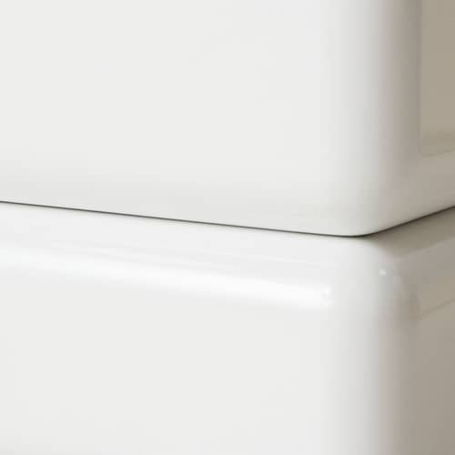 Tavolino Space legno bianco / 60 x 60 x H 32 cm - HK LIVING - Bianco - MDF laccato
