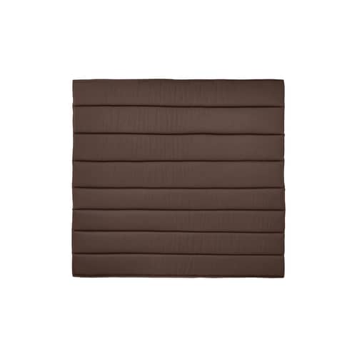 Zubehör  textil braun / Kissen für Bankkissen 2-Sitzer Dapple - Ferm Living - Dunkle Schokolade - Outdoor-Stoff, Schaumstoff
