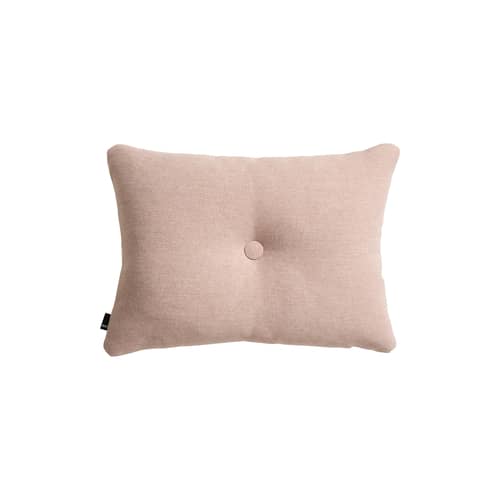 Coussin Dot Mode rose / 60 x 45 cm - Hay - Rose pétale - Polyester recyclé, Polyester vierge