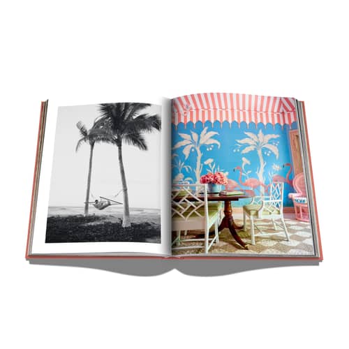 Livre Palm Beach / Langue Anglaise - Editions Assouline - Palm Beach - Lin, Papier