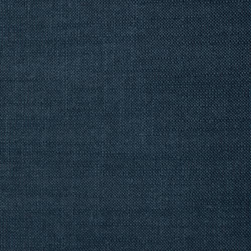 Fauteuil rembourré Roan - Ethnicraft - Bleu encre / Teck marron - Mousse haute densité, Teck massif, Tissu