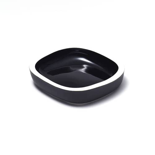 Svuotatasche Sicilia ceramica nero / Ceramica - 18 x 18 cm - Maison Sarah Lavoine - Ravanello Nero - Ceramica