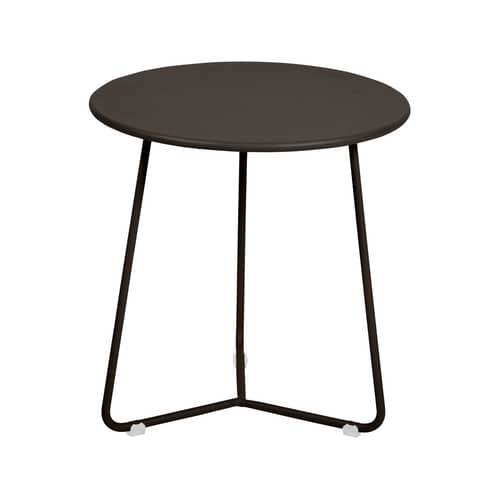 Table d\'appoint Cocotte métal marron / Ø 34 x H 36 cm - Fermob - Tonka - Acier