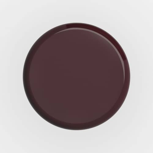 Table d\'appoint Spot métal violet / Ø 35 x H 55 cm - Tom Dixon - Bordeaux brillant - Acier thermolaqué