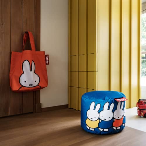 Tasche Carry-All-Bag x Miffy textil orange / 55 x 61 cm - Fatboy - Orange - Nylon