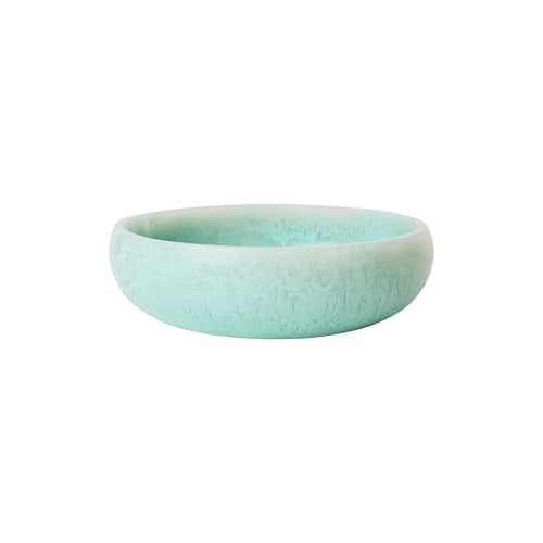 Piatto da portata  materiale plastico verde / Ø 26 x H 7,5 cm - HK LIVING - Verde menta - Resina