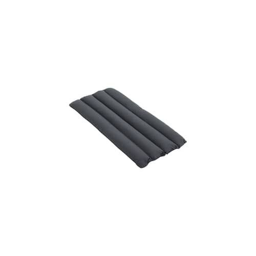 Accessoire / Coussin intégral Soft Quilted - Pour chaise & fauteuil empilable Palissade - Hay - Anthracite - Mousse polyuréthane, Tissu oléfine