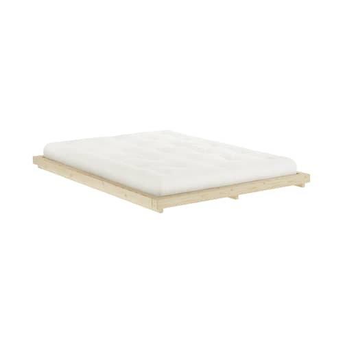 Lit double Dock / Pour matelas 140 x 200 cm - KARUP DESIGN - Pour matelas 140 x 200 - Pin massif certifié FSC