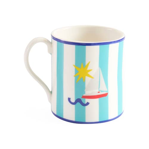 Set de 4 mugs Playa céramique - Jonathan Adler - Set de 4 mugs Playa céramique - Porcelaine