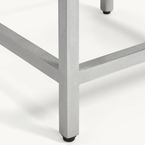 Alu Stool Stool metal pink / Small - H 45 cm - valerie objects - Pink - Aluminium