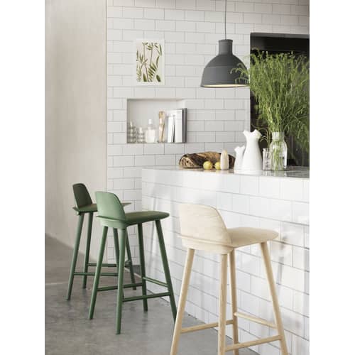Suspension Unfold orange / Silicone - Ø 32,5 x H 29,5 cm - Muuto - Terracotta - Silicone