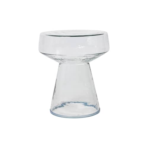Table d\'appoint Clara verre transparent / Ø 39 x H 44 cm - BROSTE COPENHAGEN - Transparent - Verre