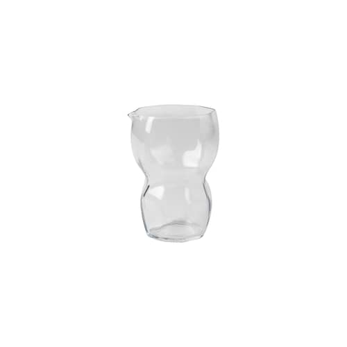 Caraffa Limfjord vetro trasparente / Ø 11 x H 17 cm - 90 cl - BROSTE COPENHAGEN - Trasparente - Vetro soffiato a bocca