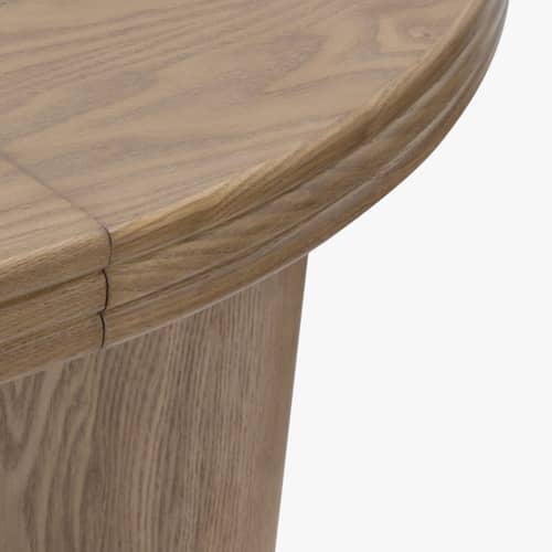 Ausziehtisch Mira holz braun / L 100–180 cm – 4–8 Personen - NV GALLERY - Nussbaum-Optik - Bois composite, Placage noyer