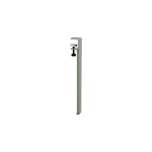 Pied avec fixation étau / H 43 cm - Pour créer table basse ou banc - TIPTOE - Gris Eucalyptus - Acier thermolaqué