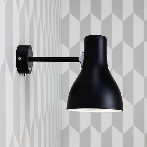 Applique Type 75 métal noir / Réédition 1930\' - Anglepoise - Noir - Aluminium peint