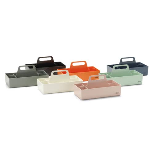 Bac de rangement Toolbox plastique noir / 32 x 16 cm - Arik Levy, 2010 - Vitra - Noir - ABS