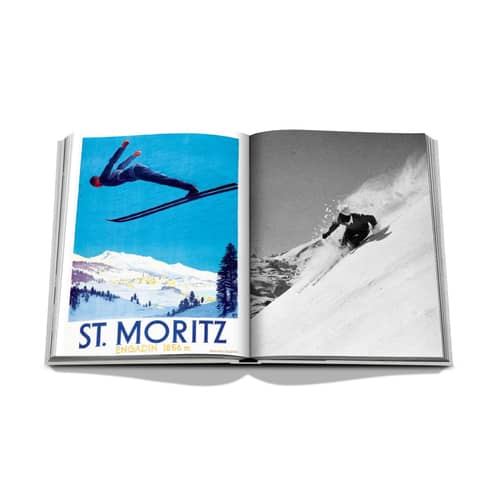 St. Moritz Chic Book paper multicoloured / English language - Editions Assouline - St. Moritz Chic - Linen, Paper