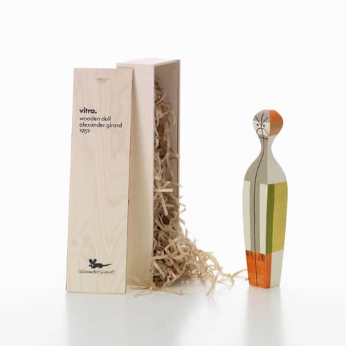 Décoration Wooden Dolls - No. 14 / By Alexander Girard, 1952 - Vitra - No. 14 - Sapin