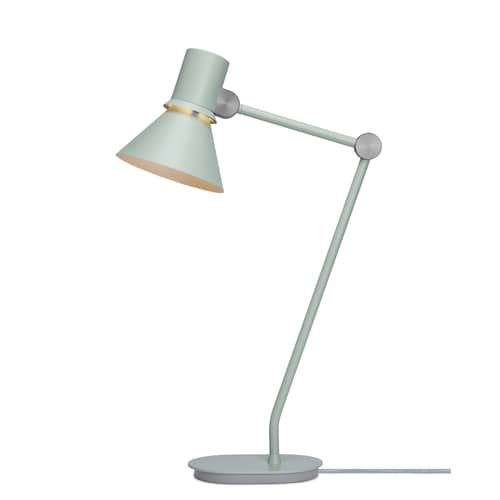 Lampe de table Type 80 métal vert - Anglepoise - Vert Pistache - Acier, Aluminium, Fonte