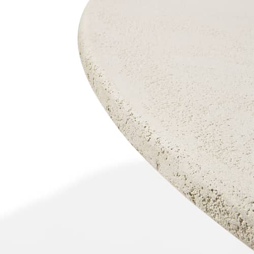 Table ronde Elements / Ø 150 cm - 8 personnes / Microciment - Ethnicraft - Ø 150 cm - Microciment verni