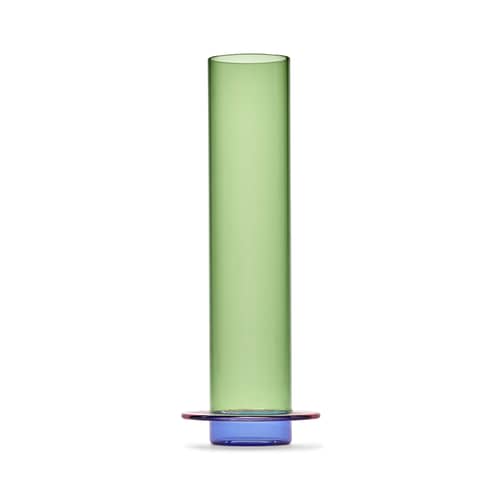 Vase Mix Glass Towers verre vert / Large - H 32,5 cm - Serax - H 32,5 cm Vert - Verre borosilicaté