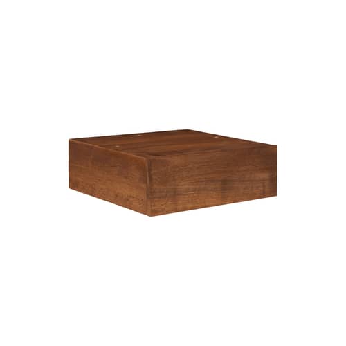 Tavolo ovale Feve legno marrone / Scrivania - 160 x 86 cm / Cassetto rimovibile - Ferm Living - Noce - Legno di noce massiccio FSC