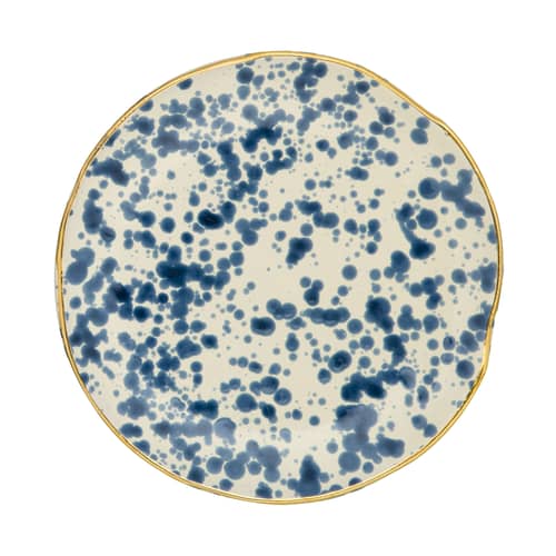 Assiette Fasano / Ø 20 cm - Bitossi Home - Bleu - Porcelaine