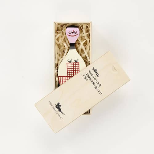 Dekoration Wooden Dolls - No. 8 holz bunt / By Alexander Girard, 1952 - Vitra - Nr. 8 - Tanne