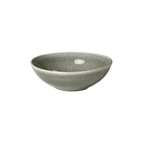 Set vaisselle Nordic Rain / 4 personnes - 12 pièces - BROSTE COPENHAGEN - Gris - Grès émaillé