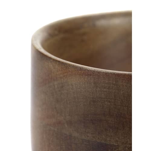 Teetasse Collage holz natur / Akazie - Serax - Dunkles Holz - Feste Akazie
